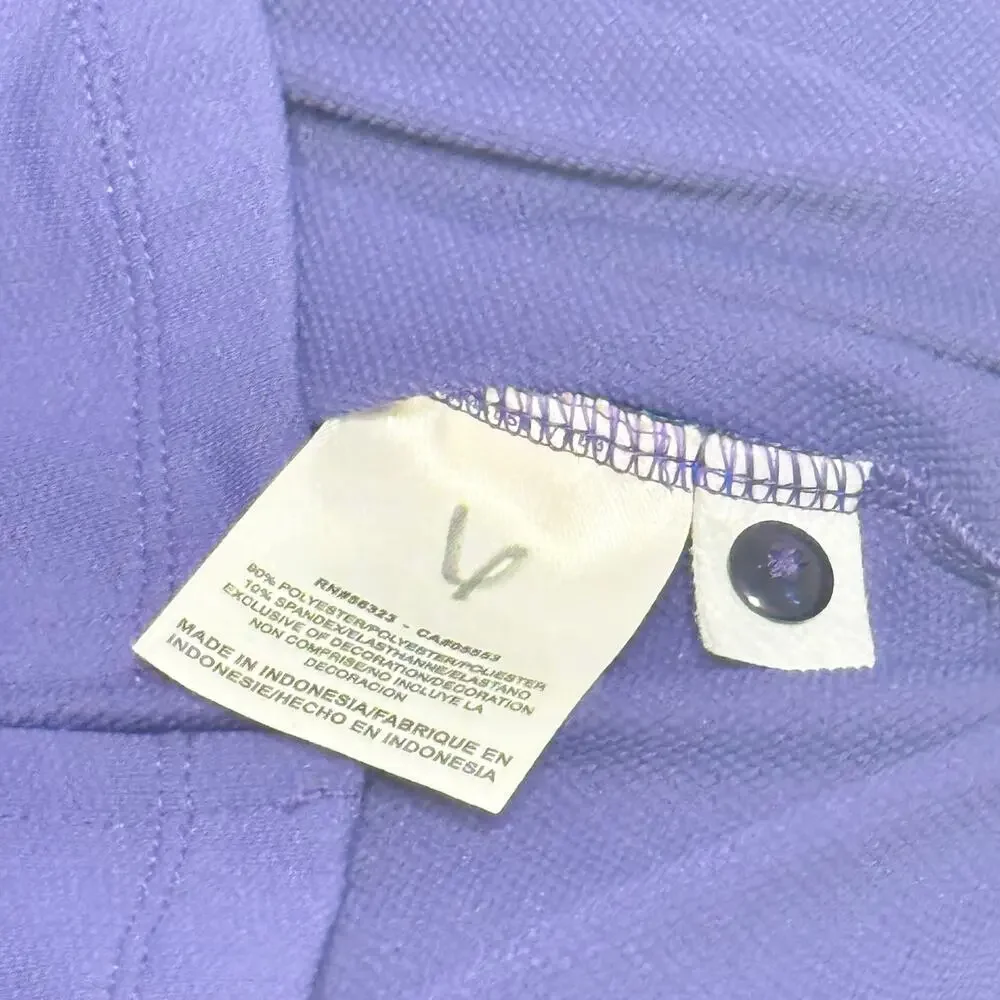 NIKE TCU Texas Christian Horned Frogs Dri-Fit‎ Purple Polo NCAA Women's Sz M